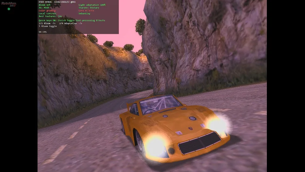 NFS Porsche Unleashed with RetroVem DX9 renderer